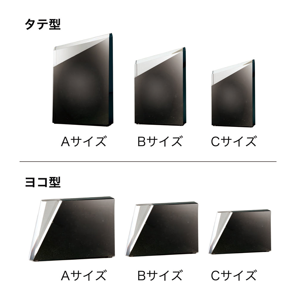 ホログラムクリスタル楯 O-SHU-7258-7259