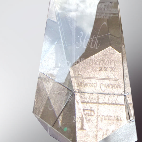 金箔クリスタルトロフィー M-VOT.233