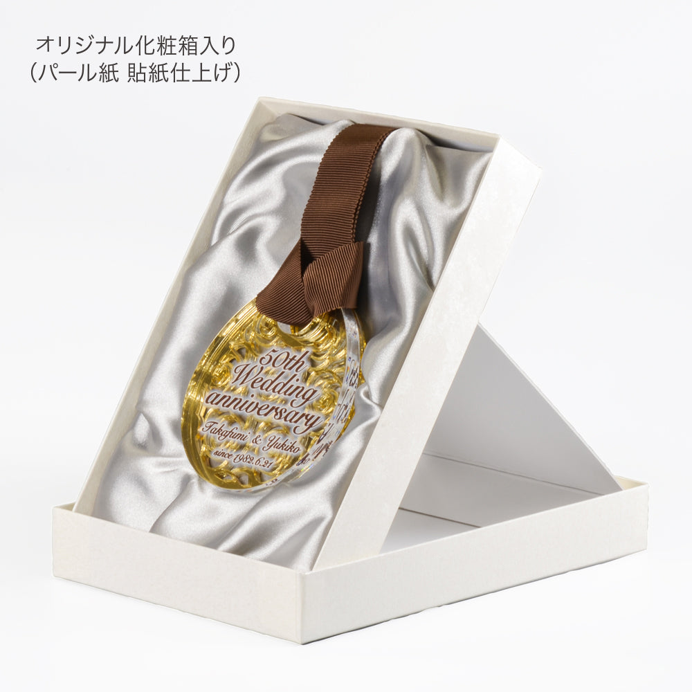 アクリルメダル グレイスフルローズ W-ZNA-9104|トロフィー生活