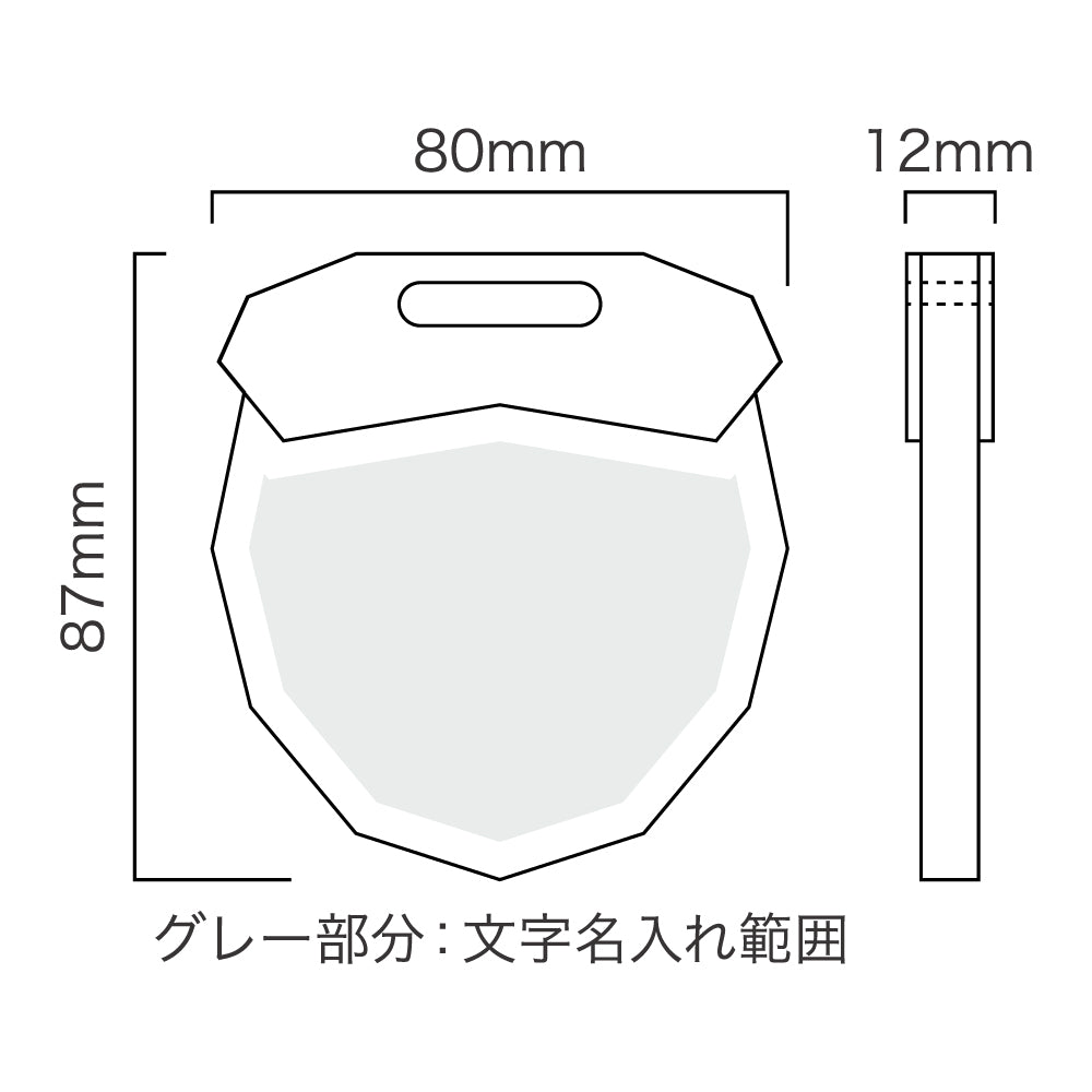 アクリルメダル  エイコン W-ZNA-9108